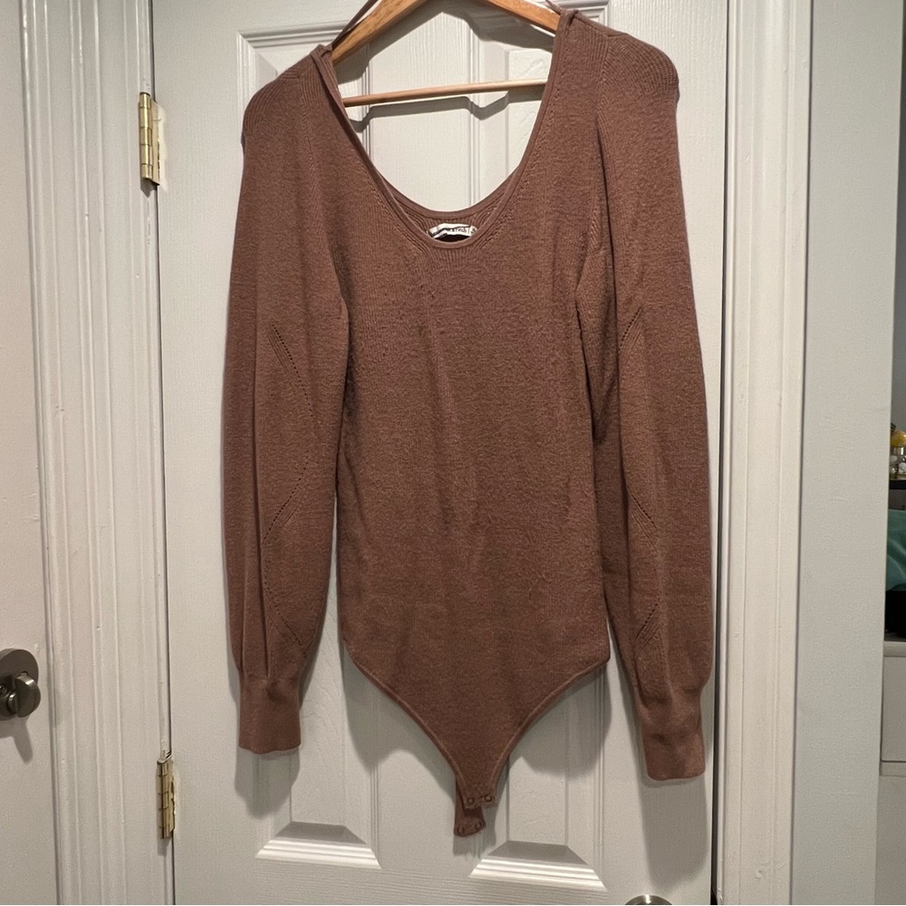 Sweater body suit